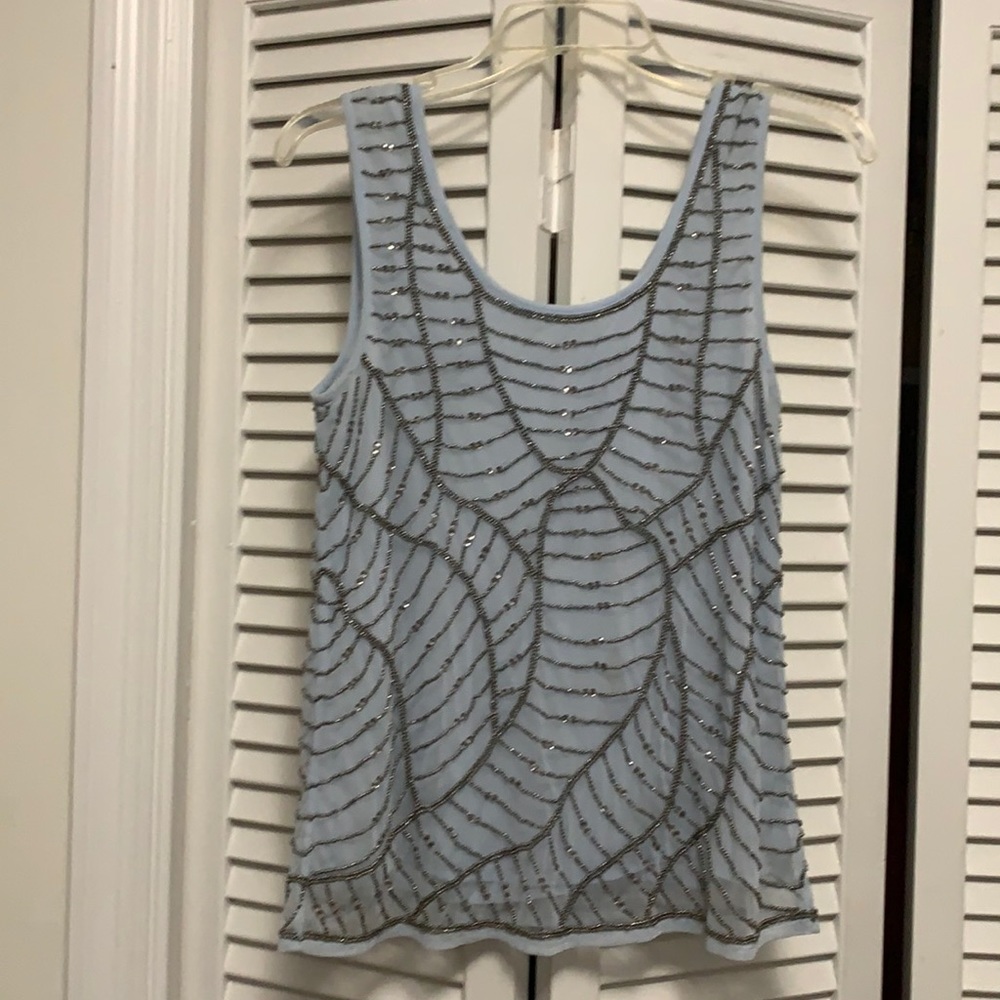Search for Sanity beaded top light Blue size Small